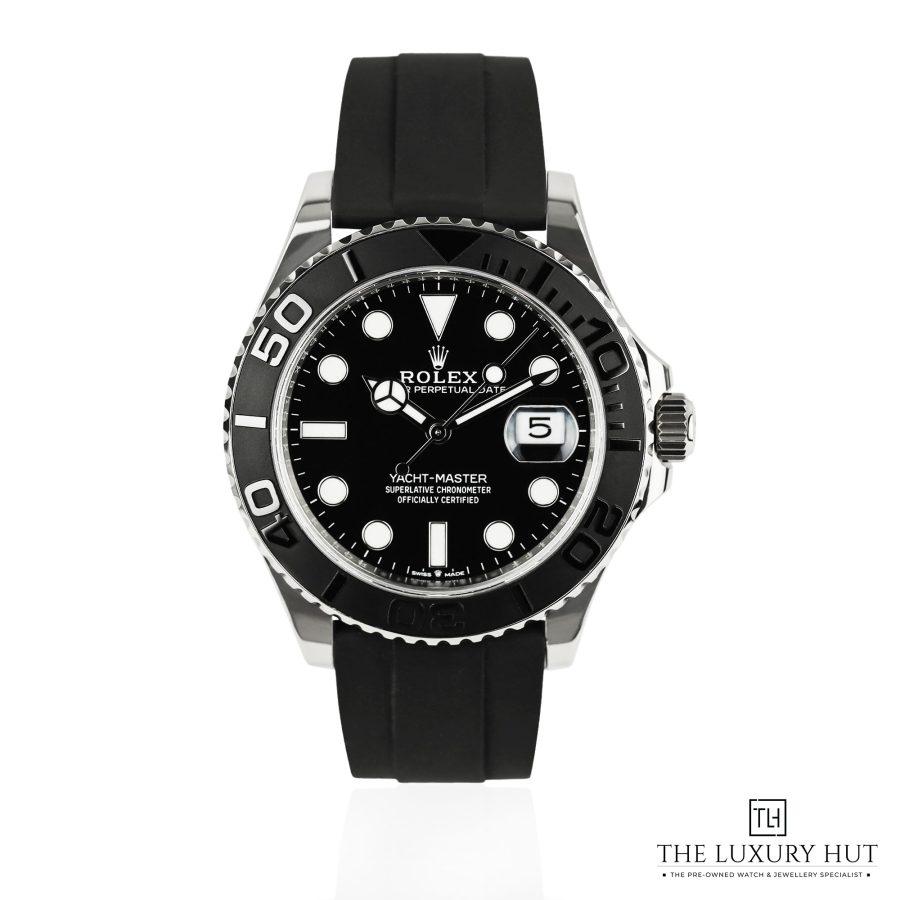 Rolex Yacht Master 42 White Gold Black 51049 a