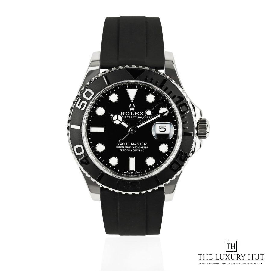 Rolex Yacht Master 42 White Gold Black 51162a