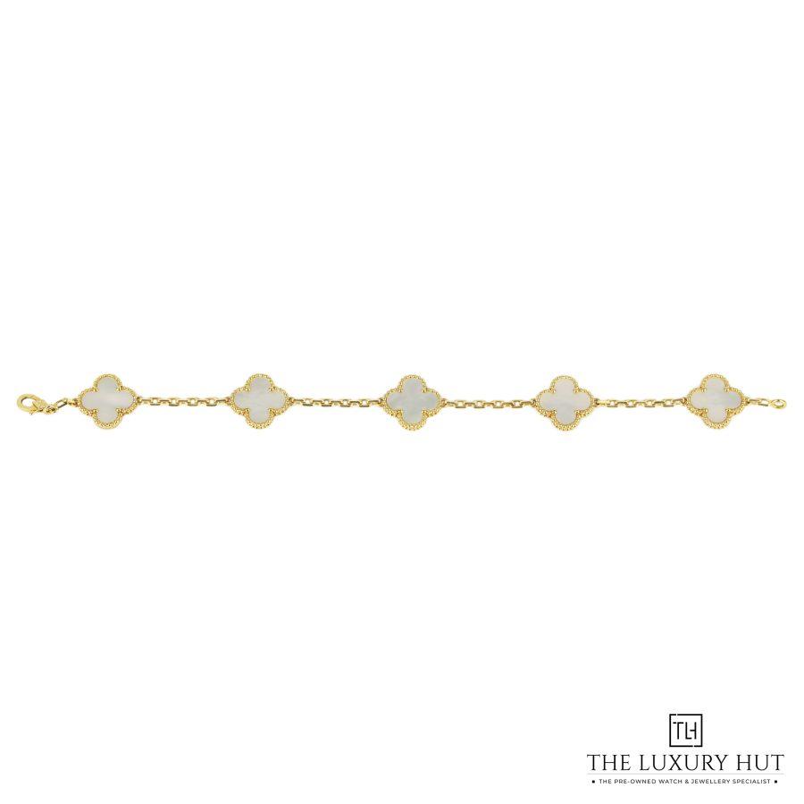 Van Cleef Yellow Gold 5 MOP Bracelet 51123 a