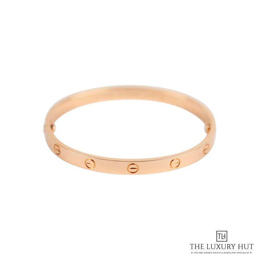 Cartier 18ct Rose Gold Love Bracelet LB383 a