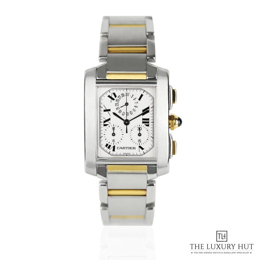 Cartier Tank Francaise 28mm White Roman 51189 a