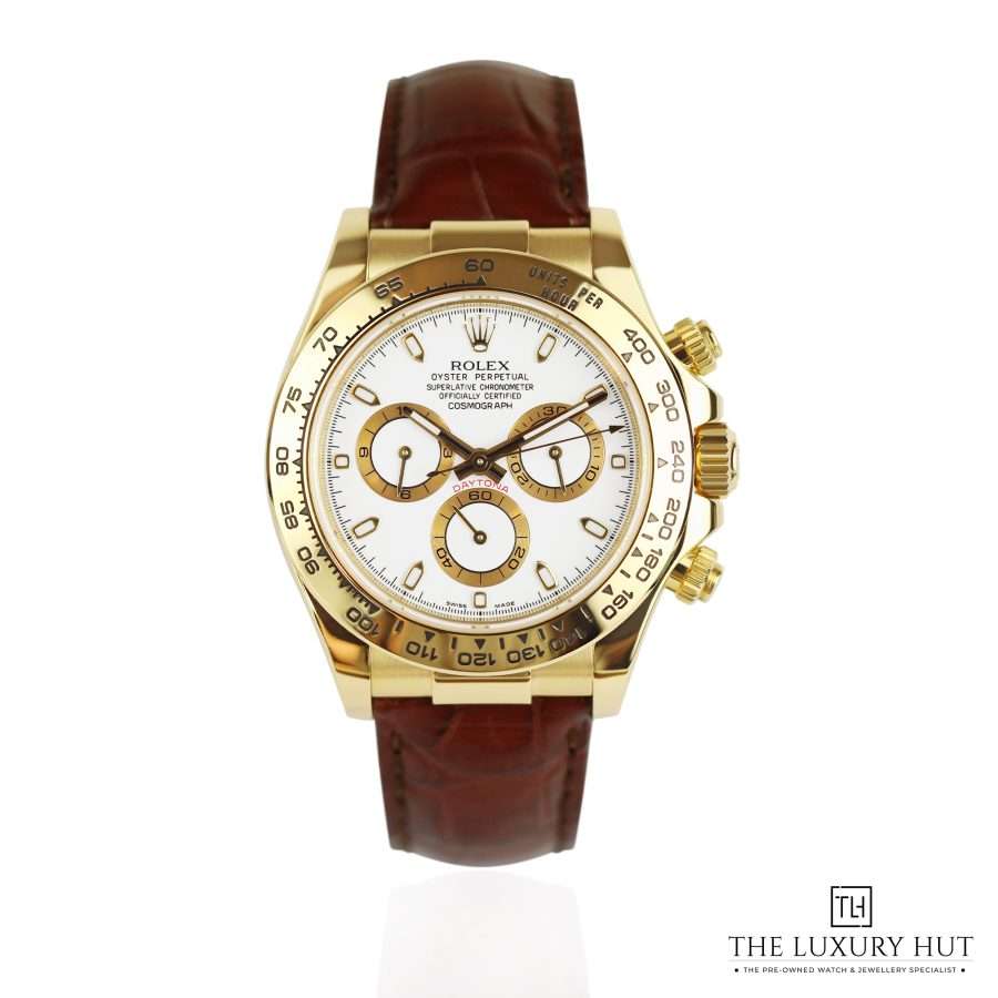 Rolex Daytona Yellow Gold White APH 51176 a