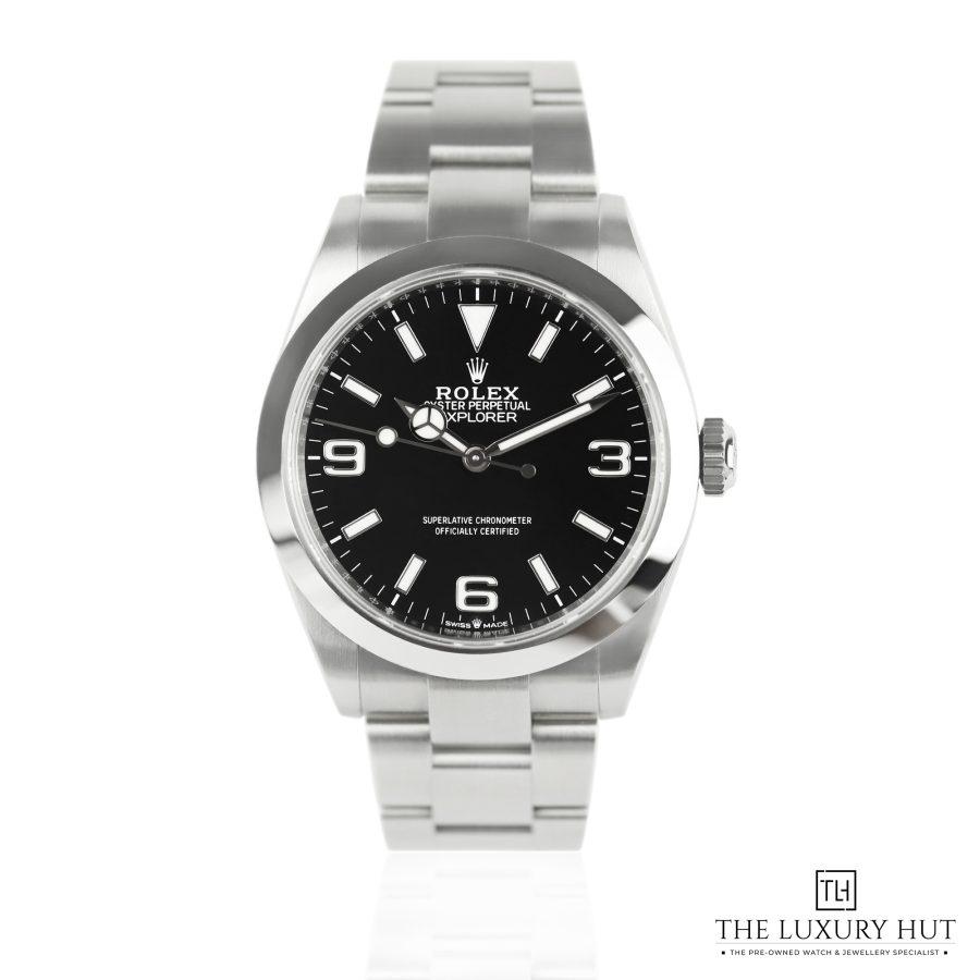 Rolex Explorer 40 Steel Black Dial 51218 a