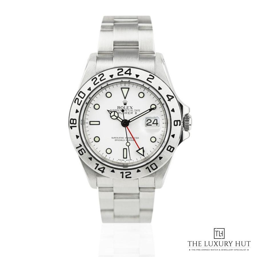 Rolex Explorer II Steel 40mm White Dial 51132 a