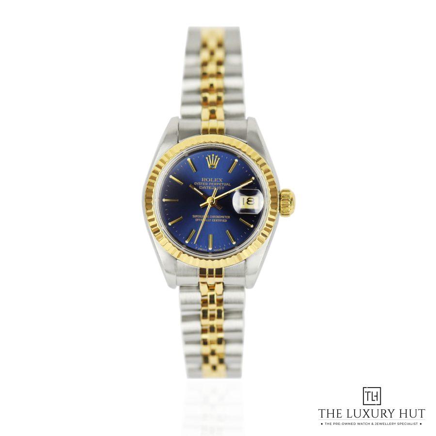 Rolex Lady Datejust Bi Metal 26mm Blue 51181 a