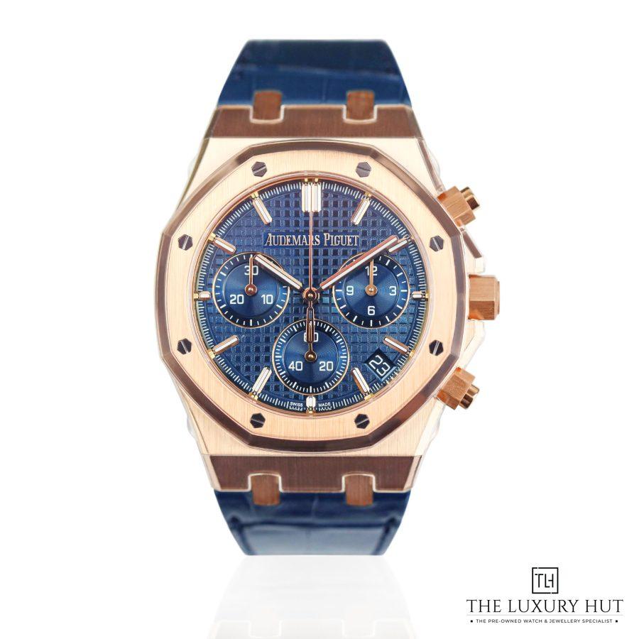 AP Royal Oak Pink Gold 41mm Blue Dial LB413 a