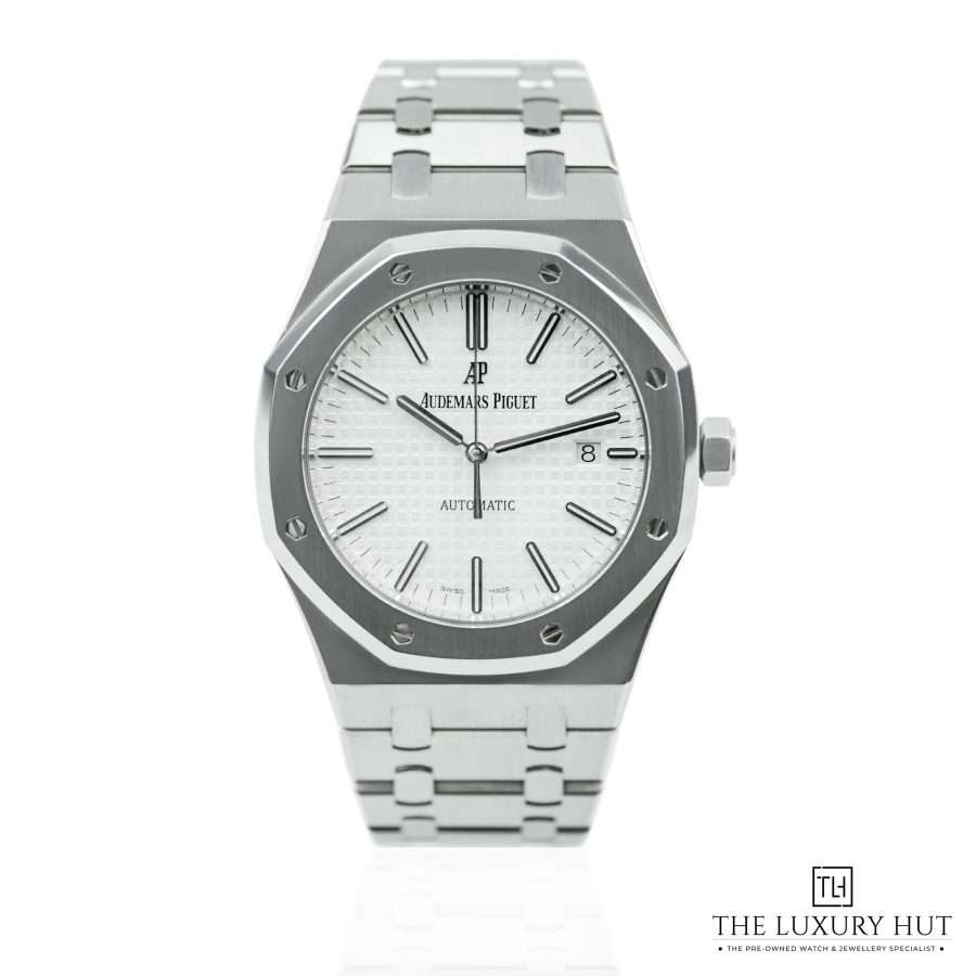 AP Royal Oak Steel Silver Grande Tapisserie LB264 a