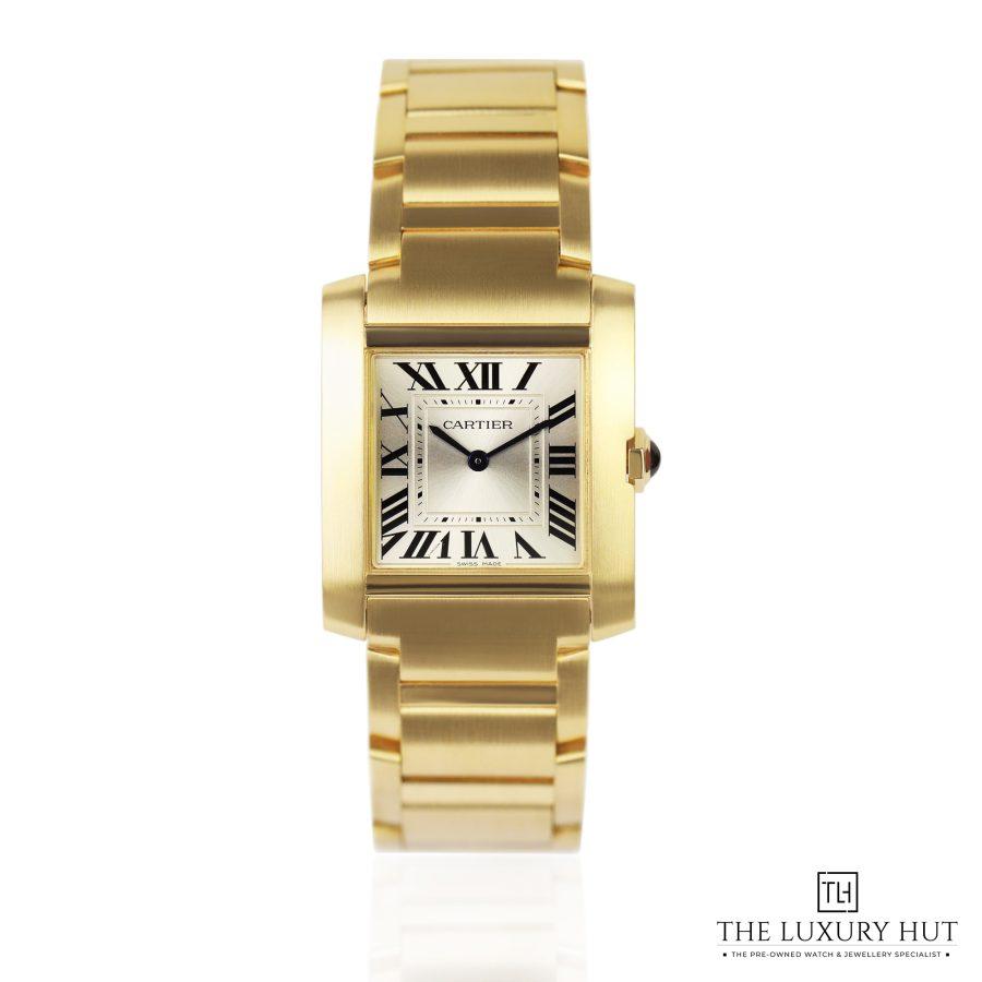 Cartier Tank Francaise Yellow Gold Roman 51245 a