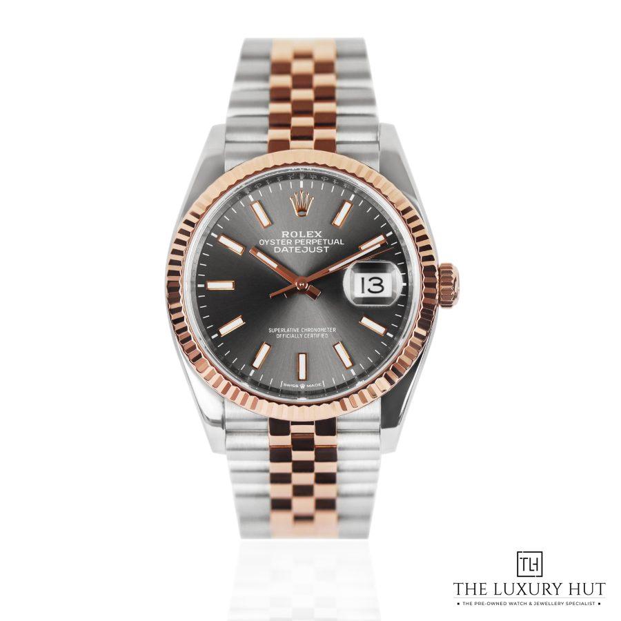 Rolex Datejust 36 Bi Metal Slate Dial LB419 a