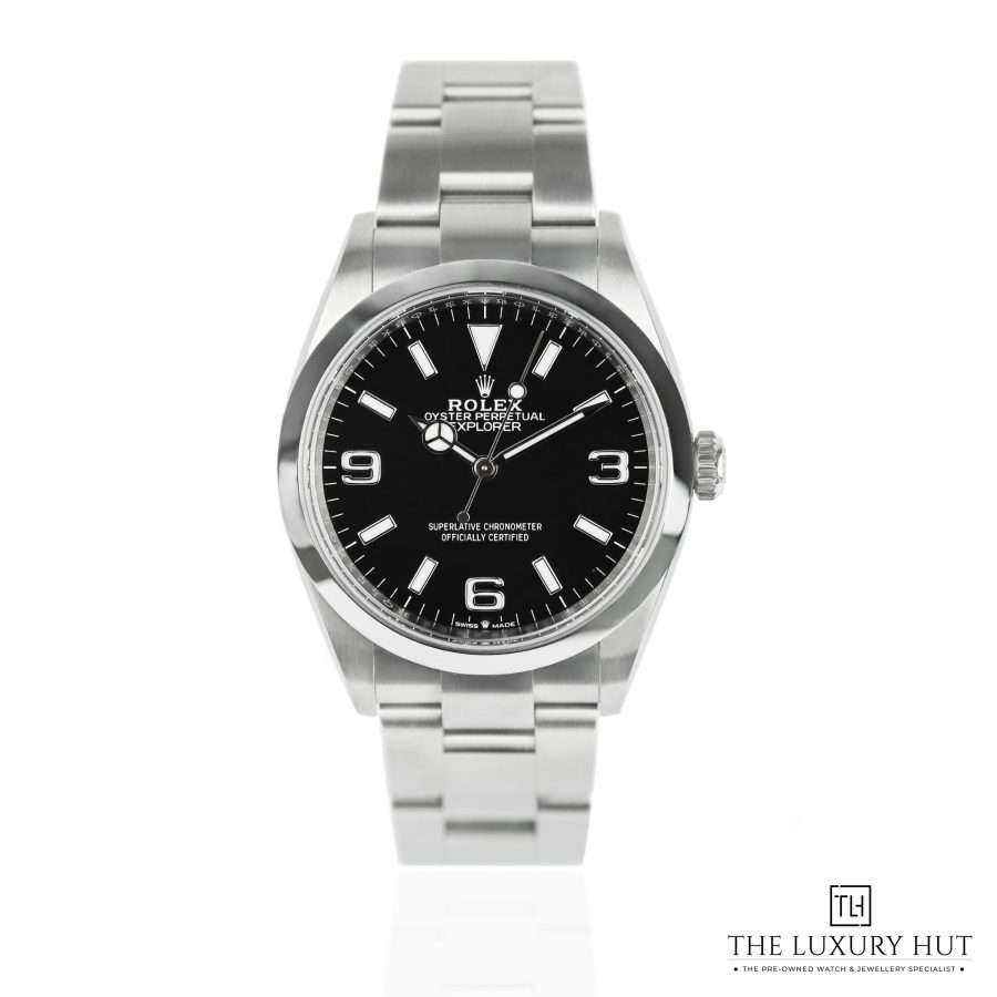 Rolex Explorer 36mm Steel Black Dial 51235 a