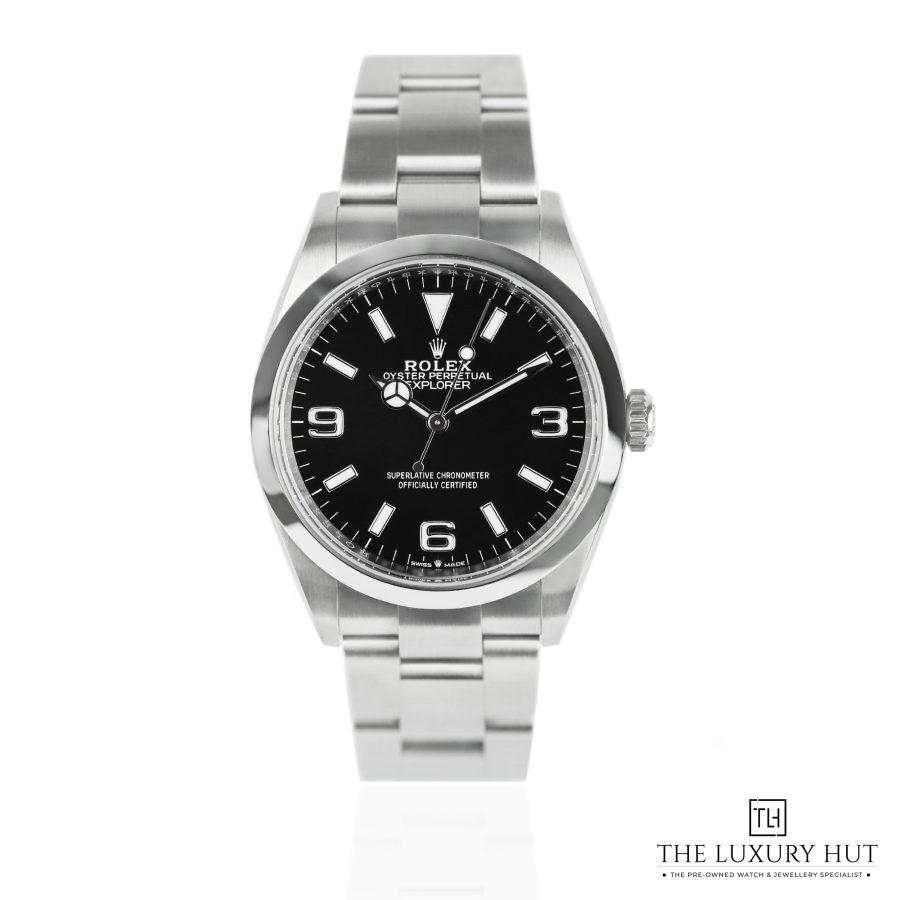 Rolex Explorer 36mm Steel Black Dial 51235 a