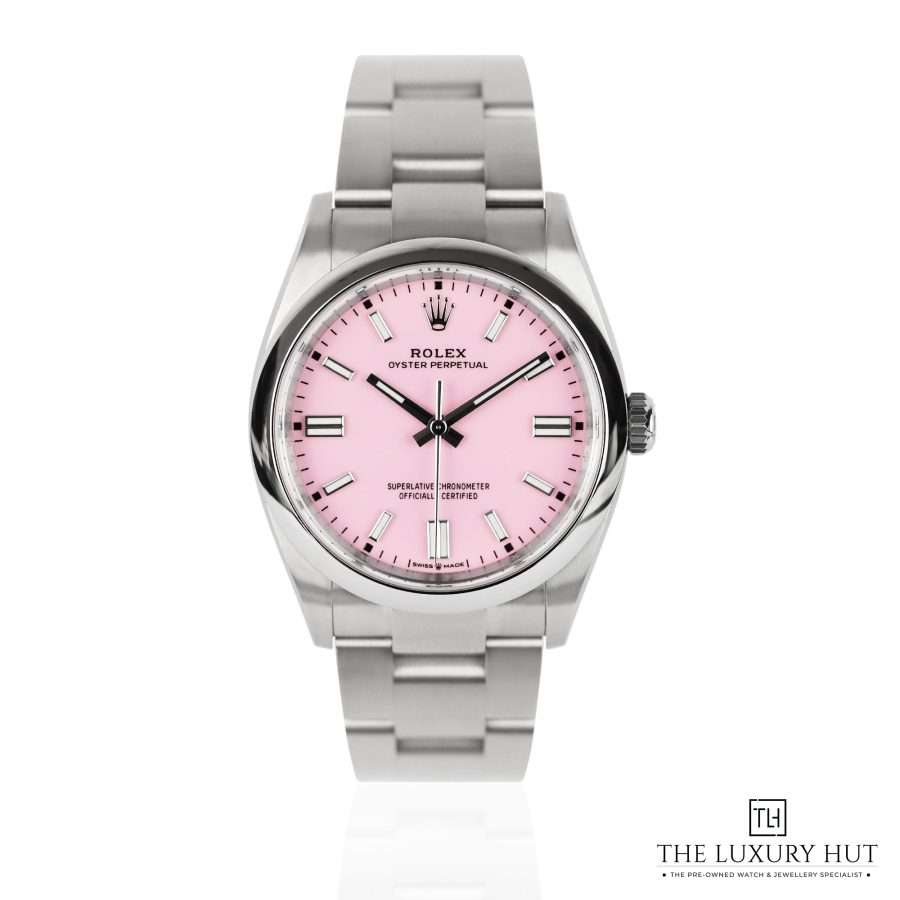 Rolex Oyster Perpetual 36 Candy Pink Dial 51298 a