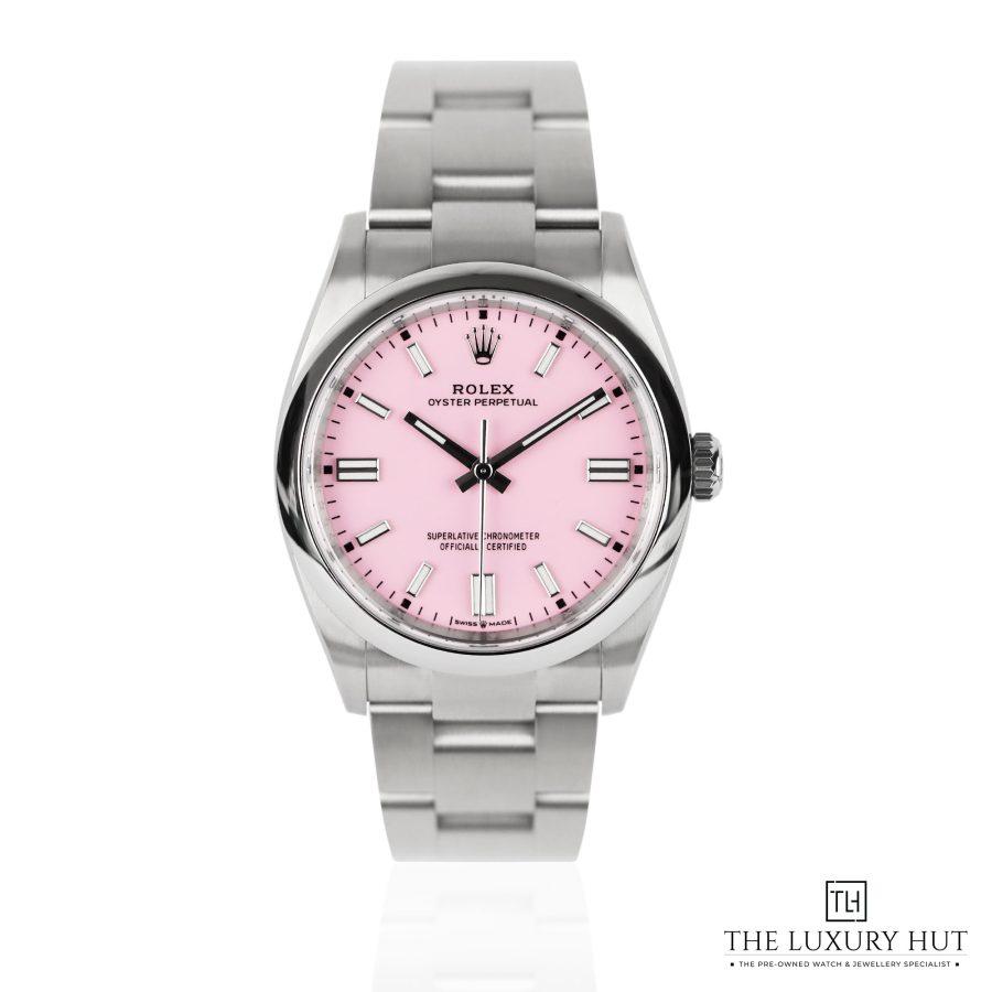 Rolex Oyster Perpetual 36 Candy Pink Dial 51298 a