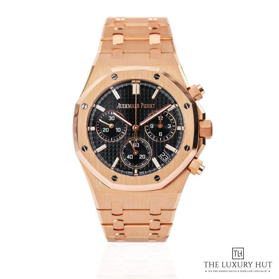 AP Royal Oak Rose Gold 41 Black Dial LB435 a