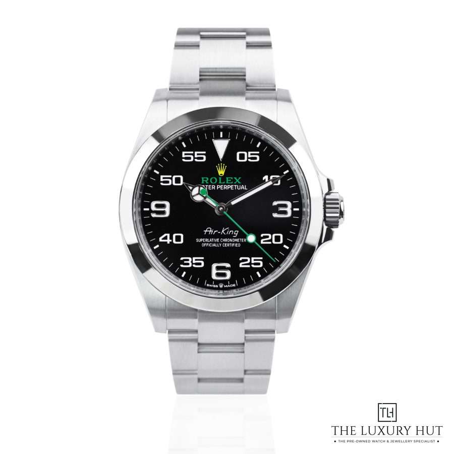 Rolex Air King Steel 40mm Black Dial 51337 a