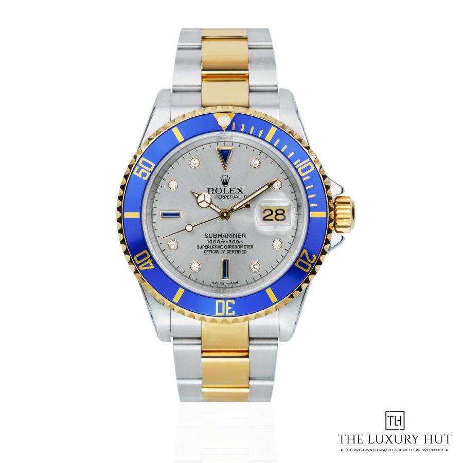 Rolex Submariner Date Silver Serti Dial 51199 a