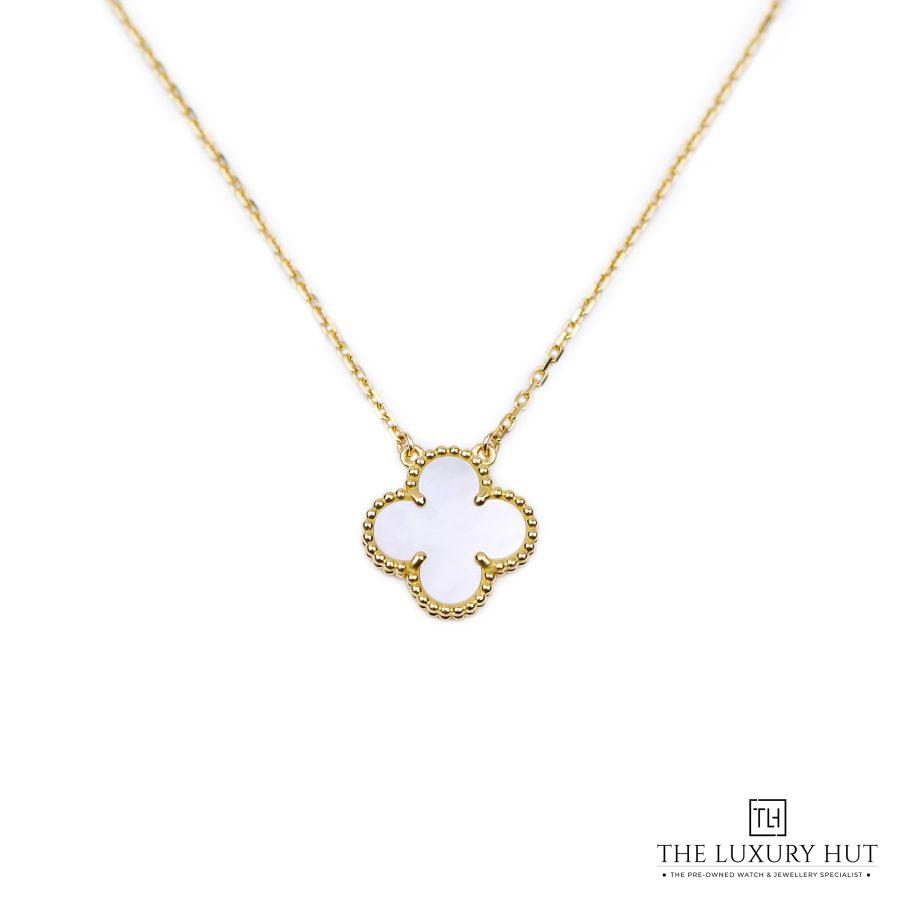 Van Cleef Yellow MOP Pendant Necklace 51331 a
