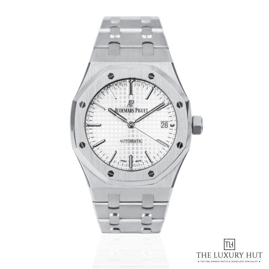 AP Royal Oak Steel 37mm White Dial LB444 a