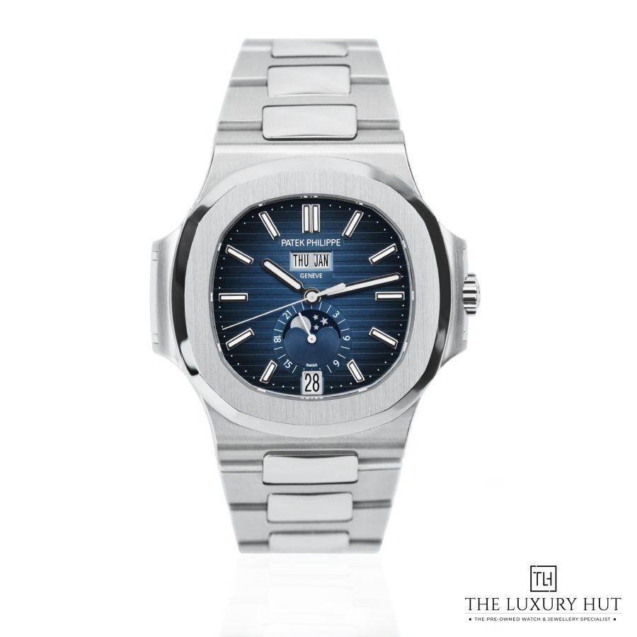 Patek Philippe Nautilus Steel Blue Dial LB448 a