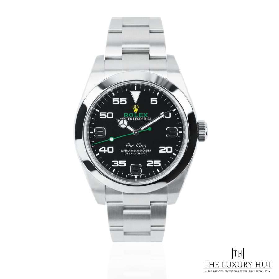 Rolex Air King Steel 40mm Black Dial 51417 a