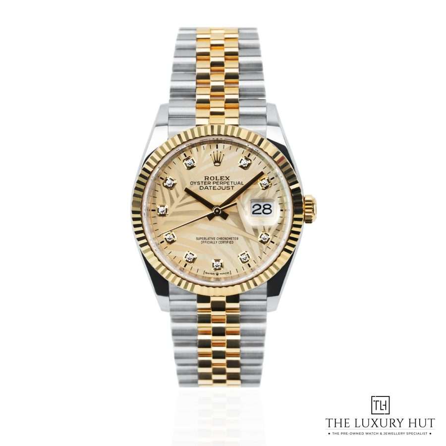 Rolex Datejust 36 Palm Motif Diamond LB446 aa