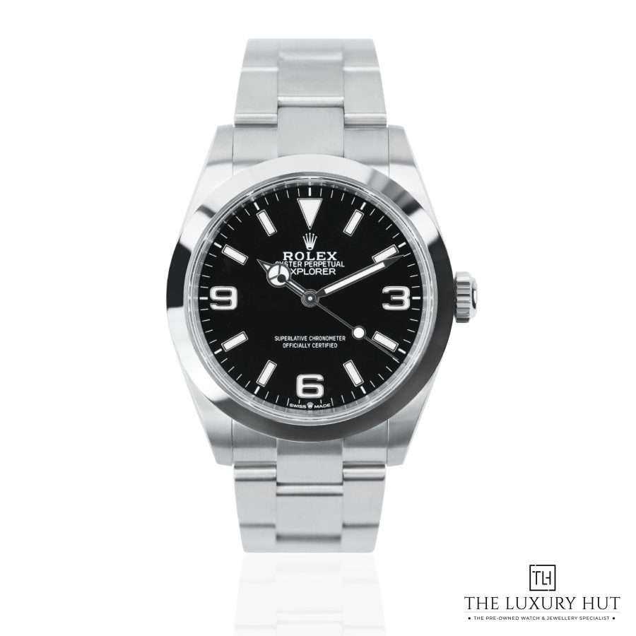 Rolex Explorer Black Dial 51454 a