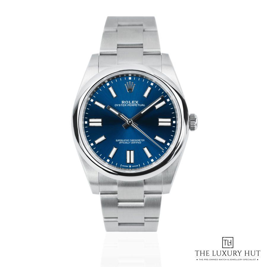 Rolex Oyster Perpetual Blue UNWORN 51453 a