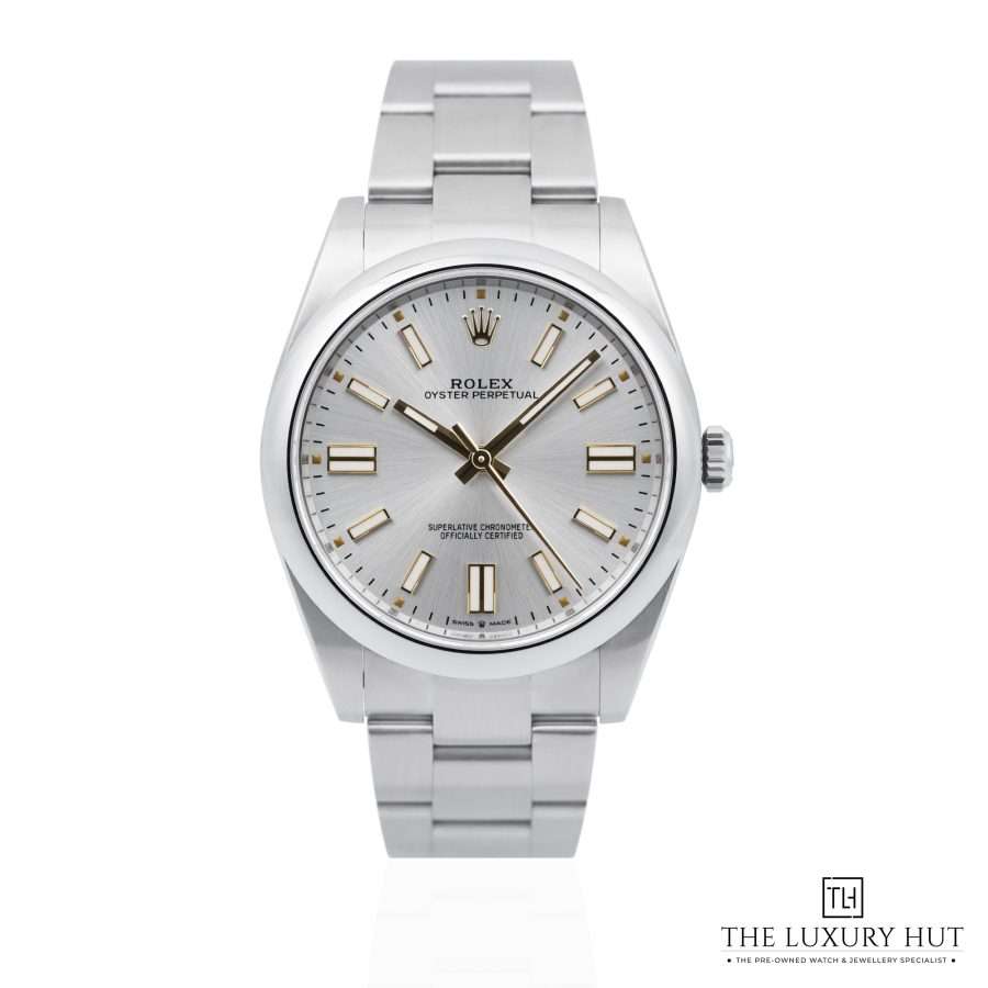 Rolex Oyster Perpetual Steel Silver Dial 51429 a
