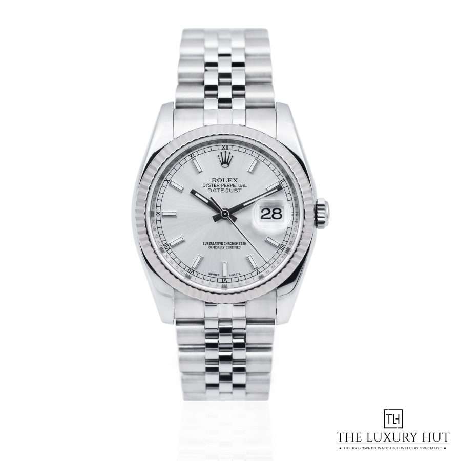 Rolex Datejust 36mm Steel Silver Dial 51528 a
