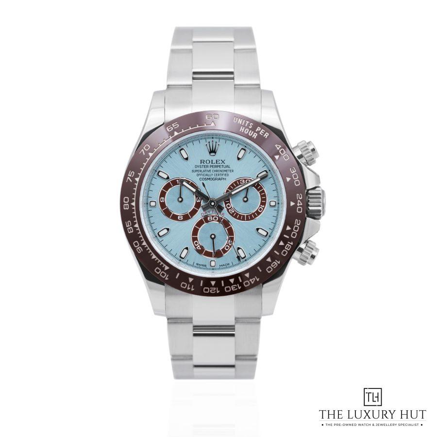 Rolex Daytona Platona Platinum Ice Blue LB519 a