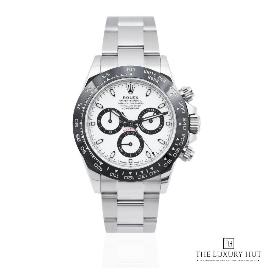 Rolex Daytona Steel White Panda Dial LB516 a