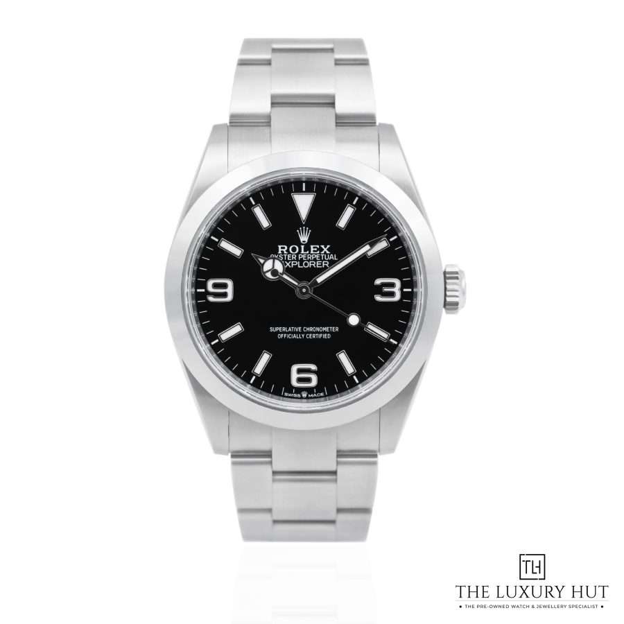 Rolex Explorer 40mm Black Dial LB496 a
