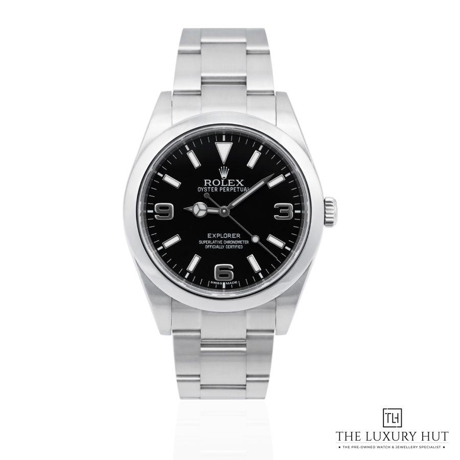 Rolex Explorer Steel 39 Black MK Dial 51491 a