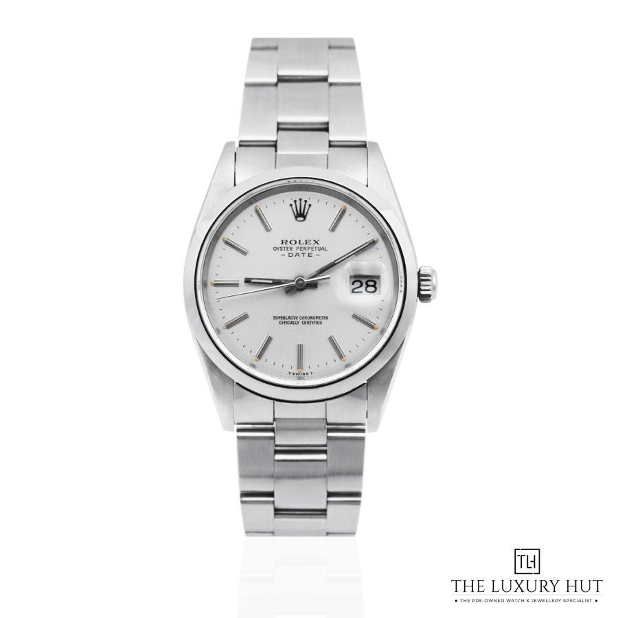 Rolex Oyster Perpetual Date 34 Silver Update 50712 aa