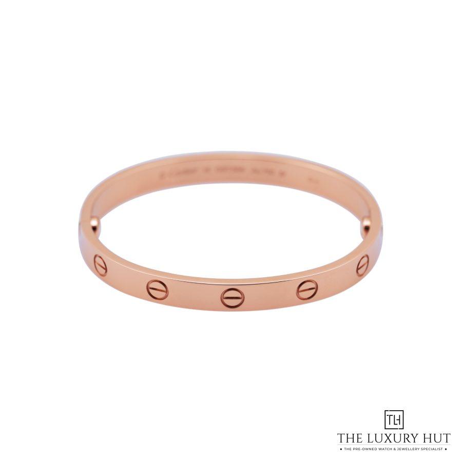 Cartier 18ct Rose Gold Love Bracelet LB553 a
