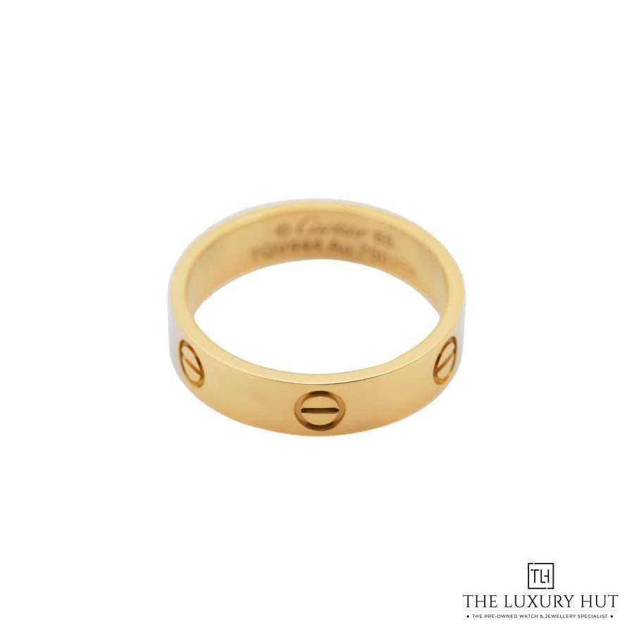 Cartier Yellow Gold Classic Love Ring 51697 a
