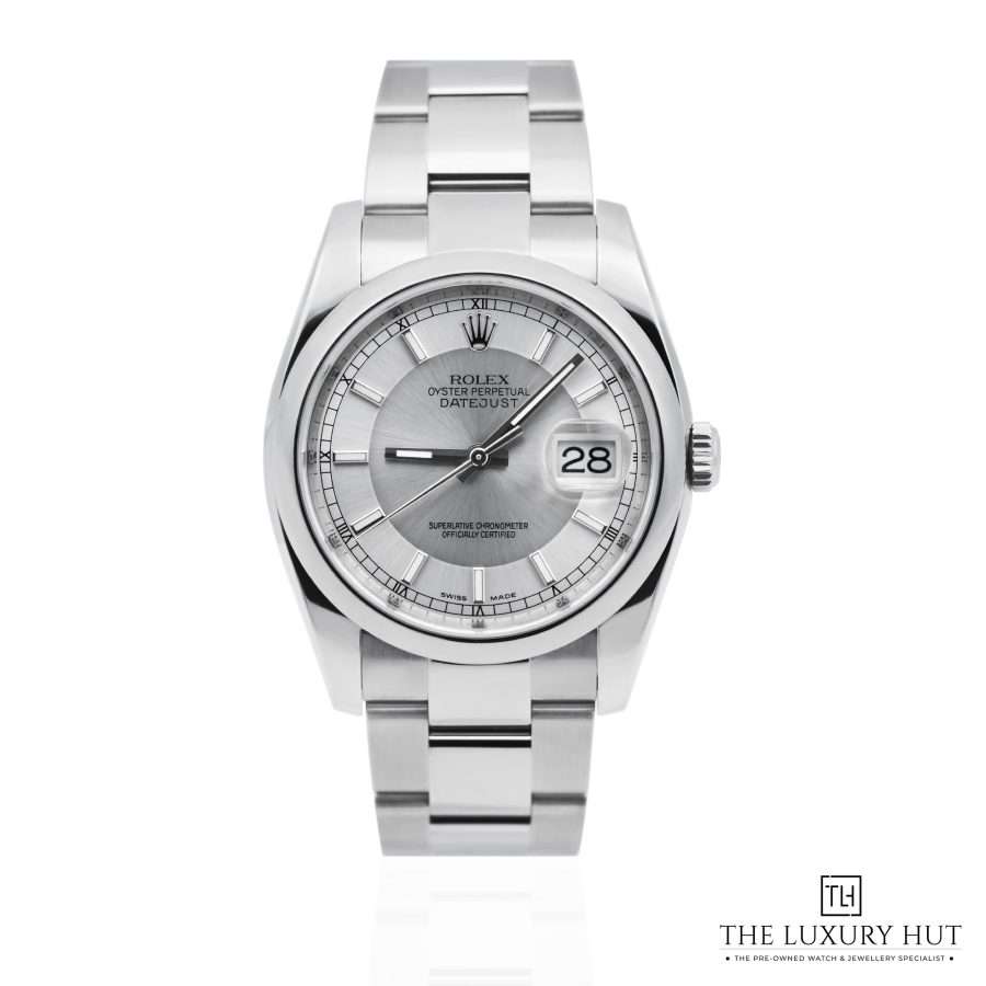 Rolex Datejust 36mm Silver Tuxedo 51631 a