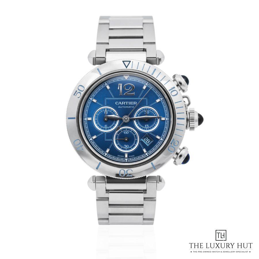 Cartier Pasha De Cartier Chronograph Blue 51700 a