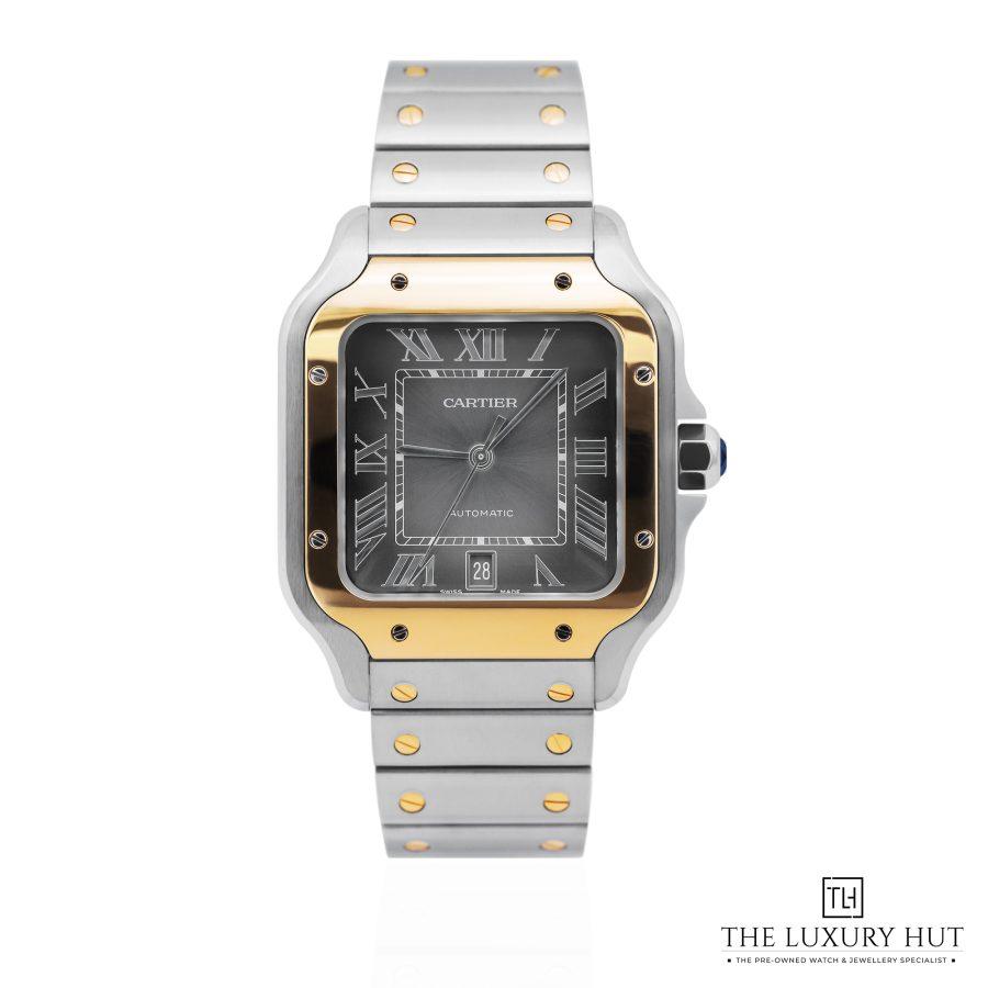 Cartier Santos De Cartier Large Bi Metal 51699 a