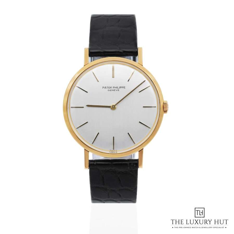 Patek Philippe Calatrava Yellow Gold Silver Dial 51710 a