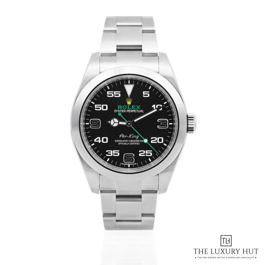 Rolex Air King Steel 40mm Black Dial LB597 a