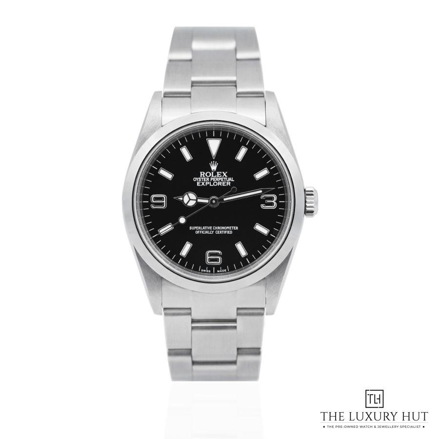 Rolex Explorer Steel 36mm Black Dial 51738 a