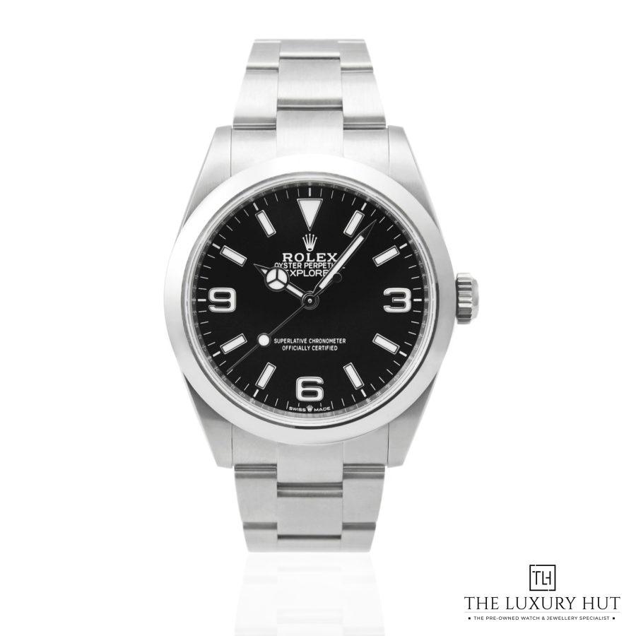 Rolex Explorer Steel 40mm Black Dial 51806 a