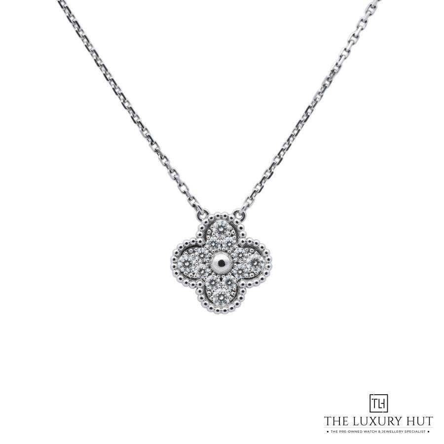 Van Cleef Arpels Gold Diamond Necklace 51814 a