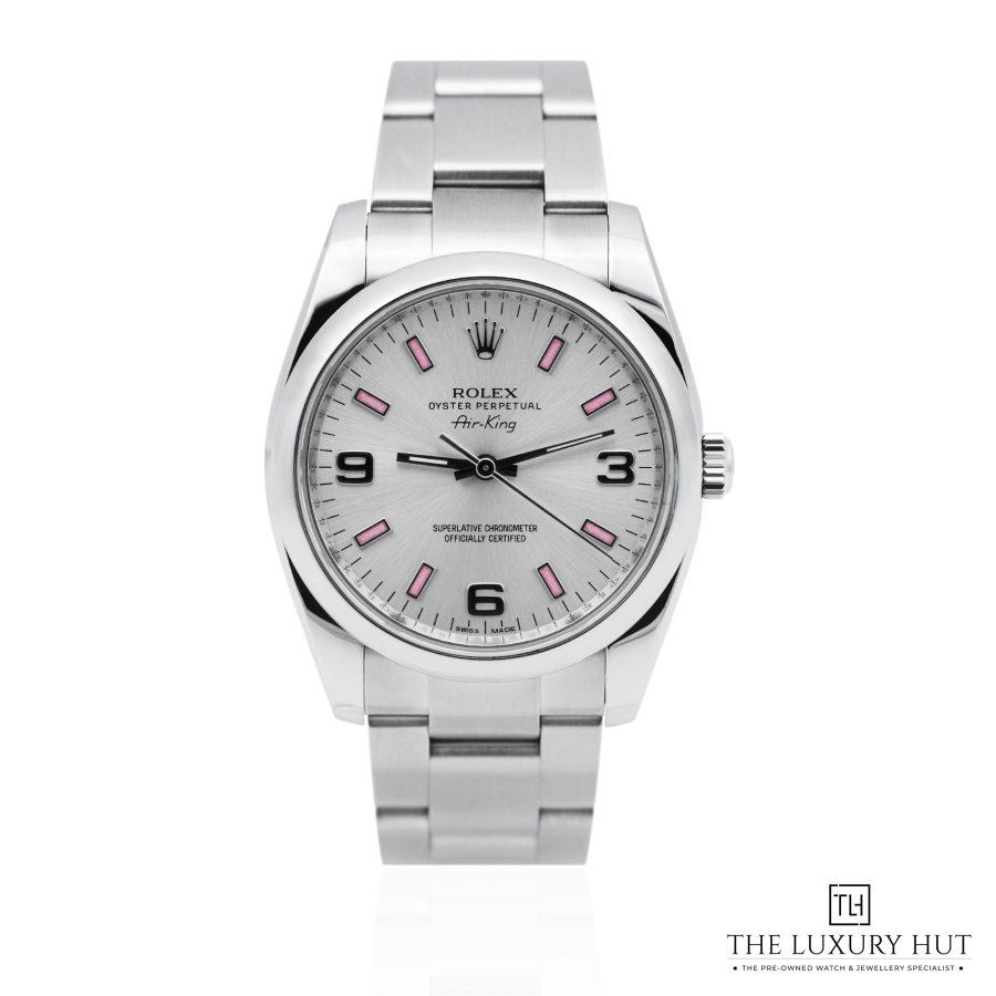 Rolex Air King Steel 34 Silver Dial 51794 a