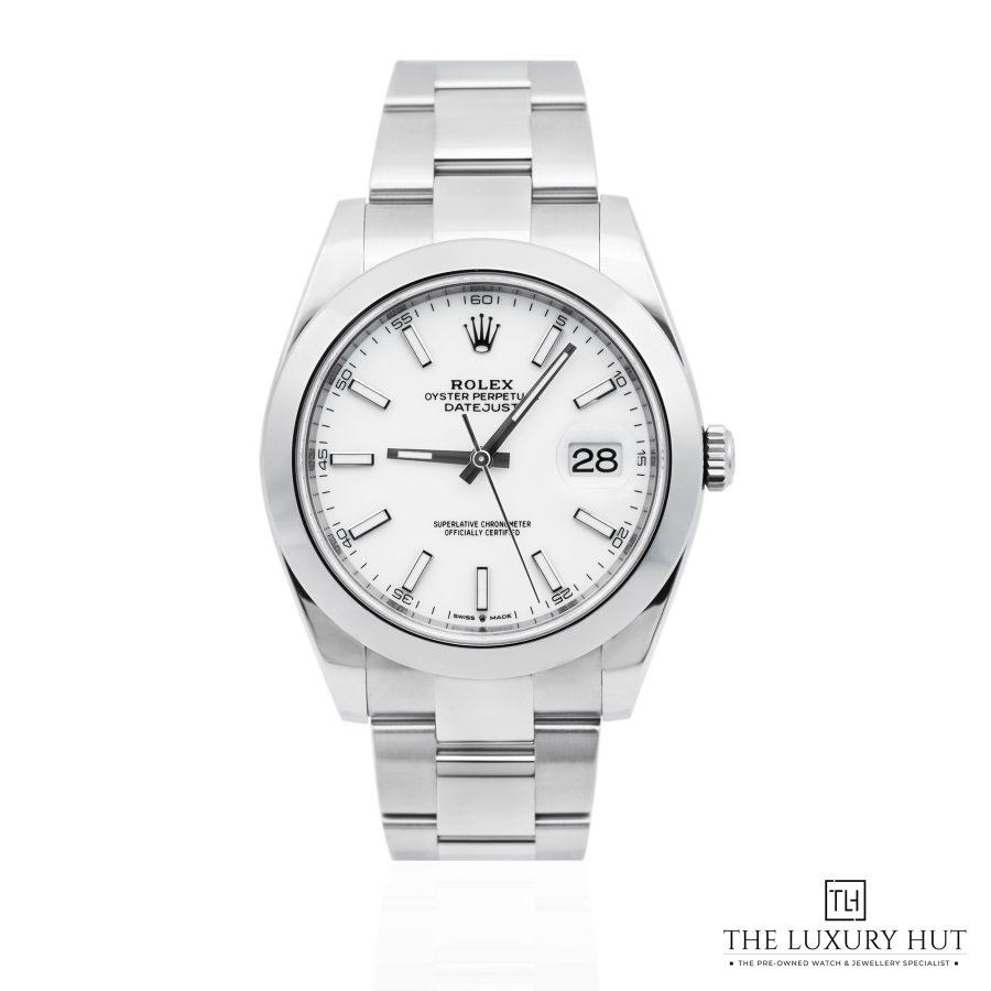 Rolex Datejust 41mm Steel White Dial 51830 a