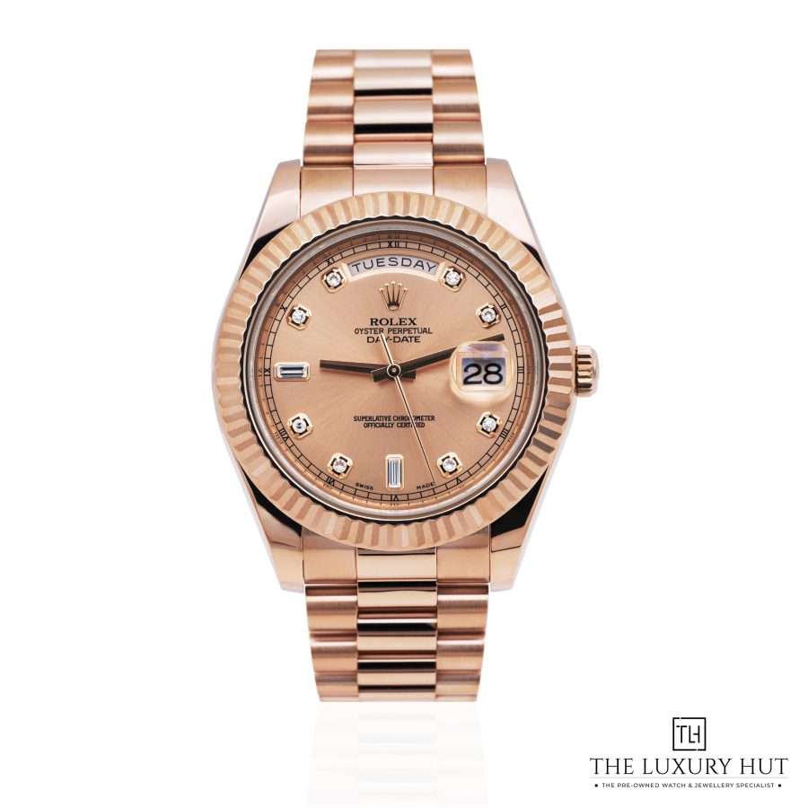 Rolex Day Date II President Rose Gold Pink LB625 a