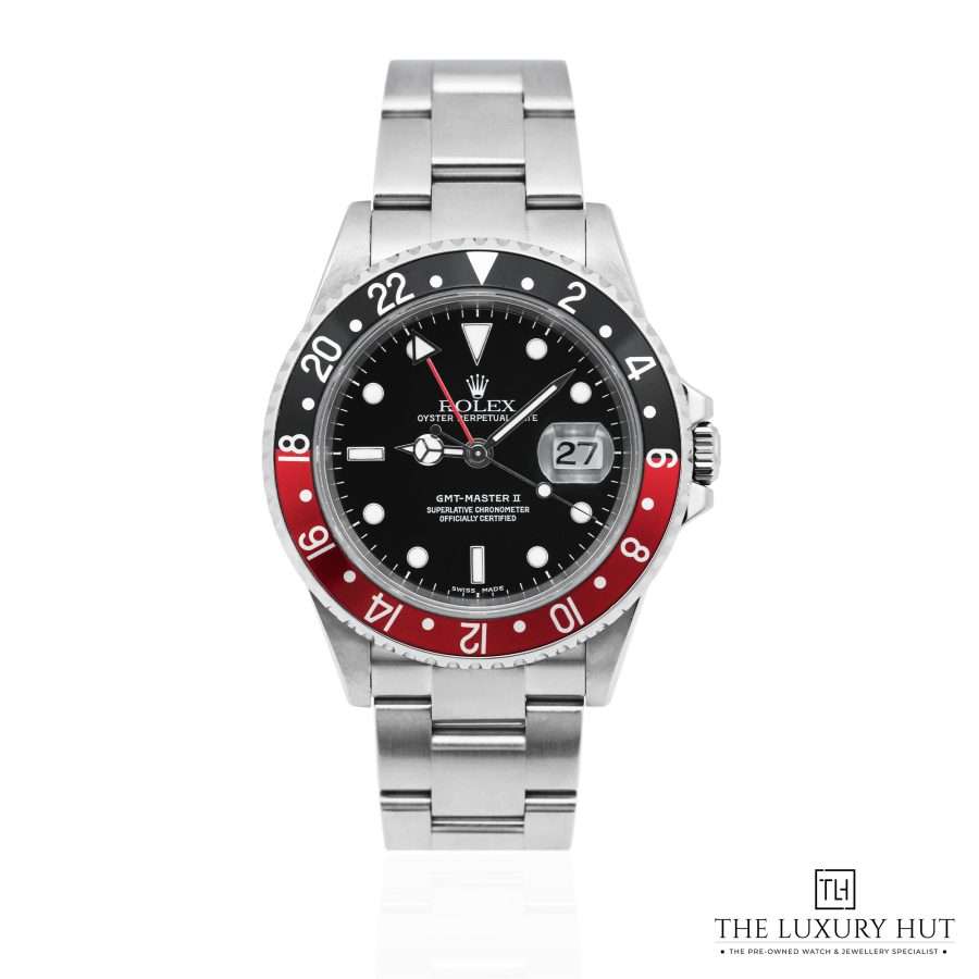 Rolex GMT Master II Coke 40 Steel Black New 51923 a