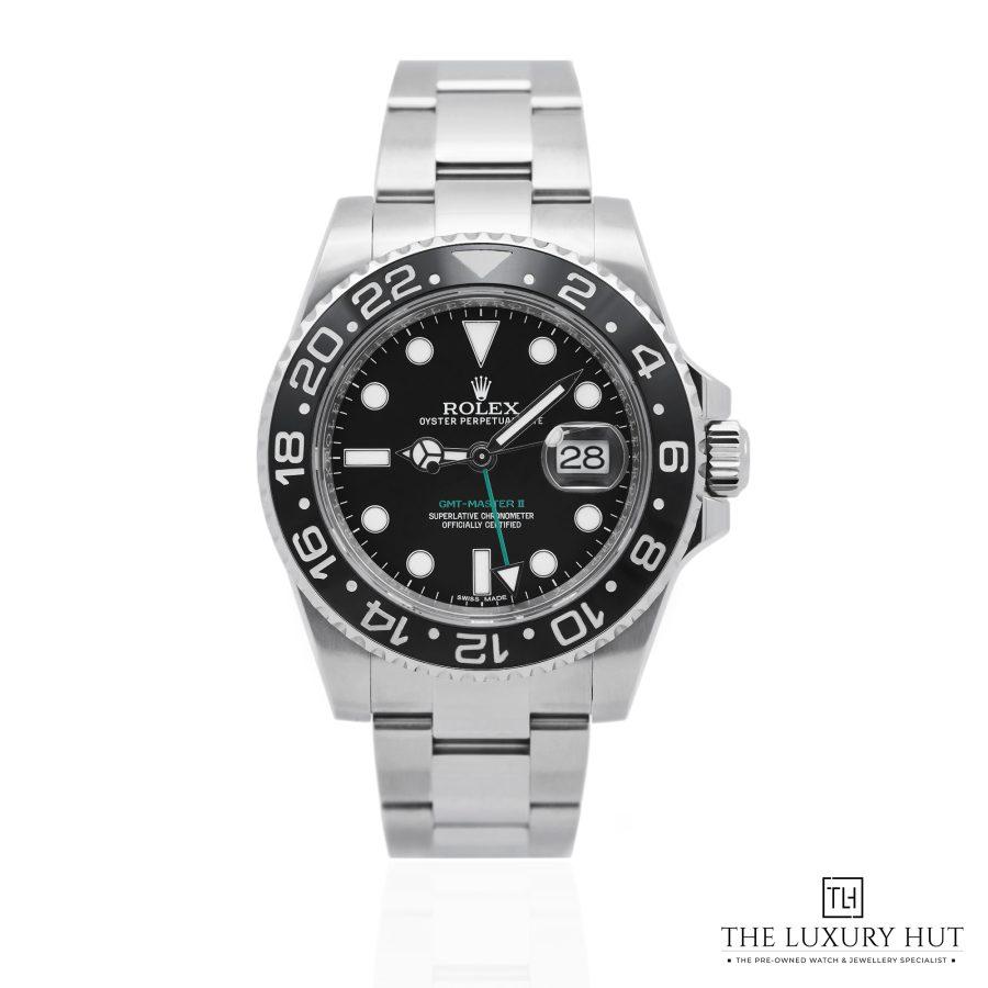 Rolex GMT Master II Steel 40mm Black Dial 51400 a
