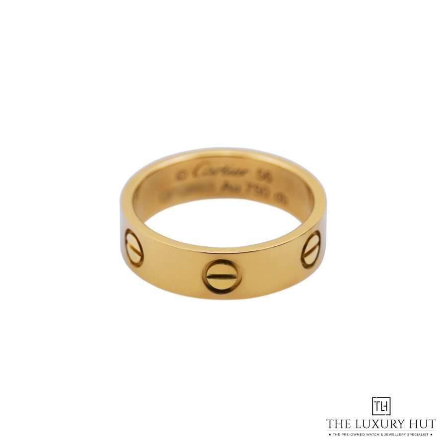 Cartier 18ct Yellow Gold Classic Love Ring 51941 a